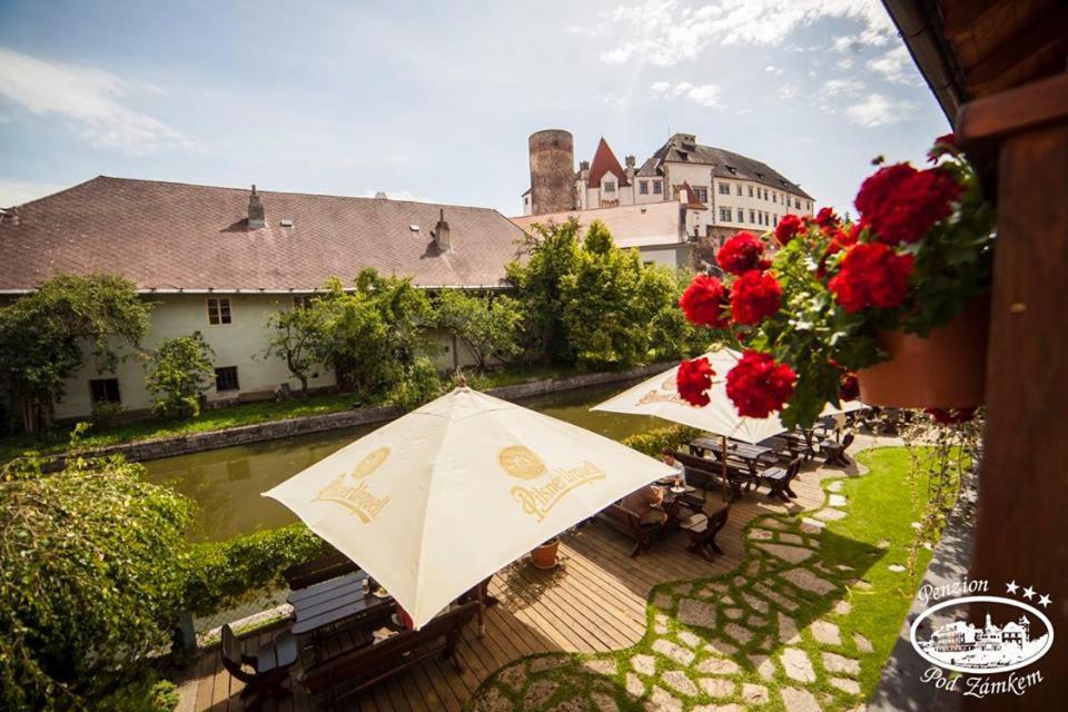Penzion Pod Zamkem Jindřichův Hradec Exterior foto
